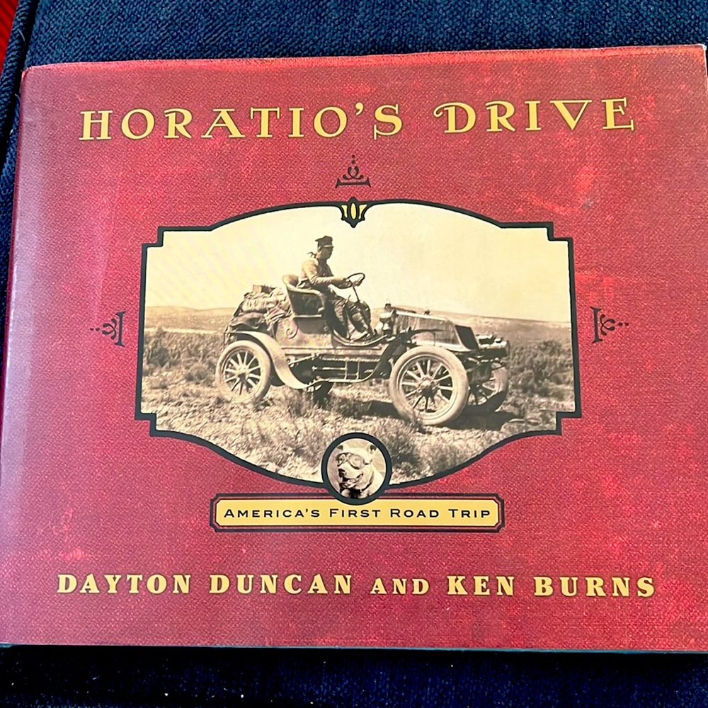 KEN BURNS Horatio’s Drive Ken Burns & Dayton Duncan HC Book w DJ PBS Vintage